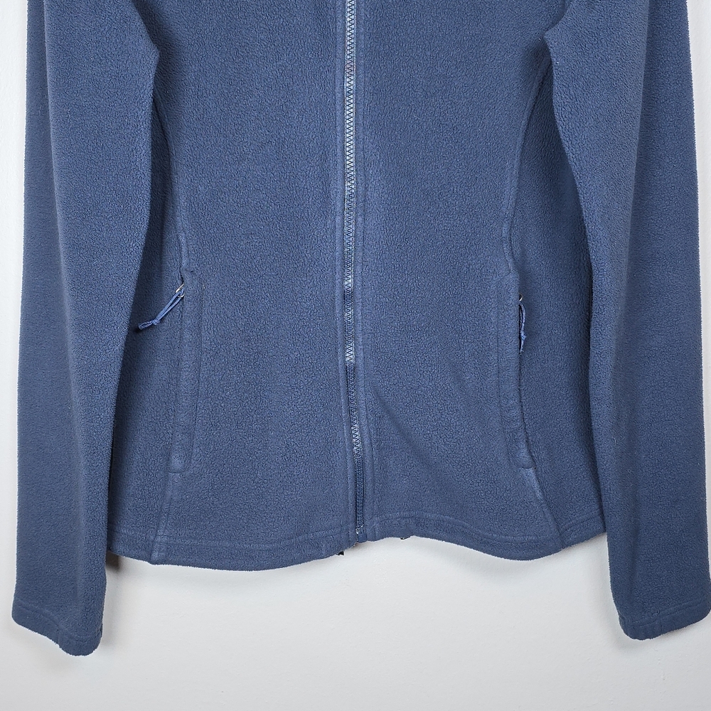 The North Face Women's Blue Fleece Zip Up Jacket Medium Outdoors Athleisure - Picture 2 of 16
